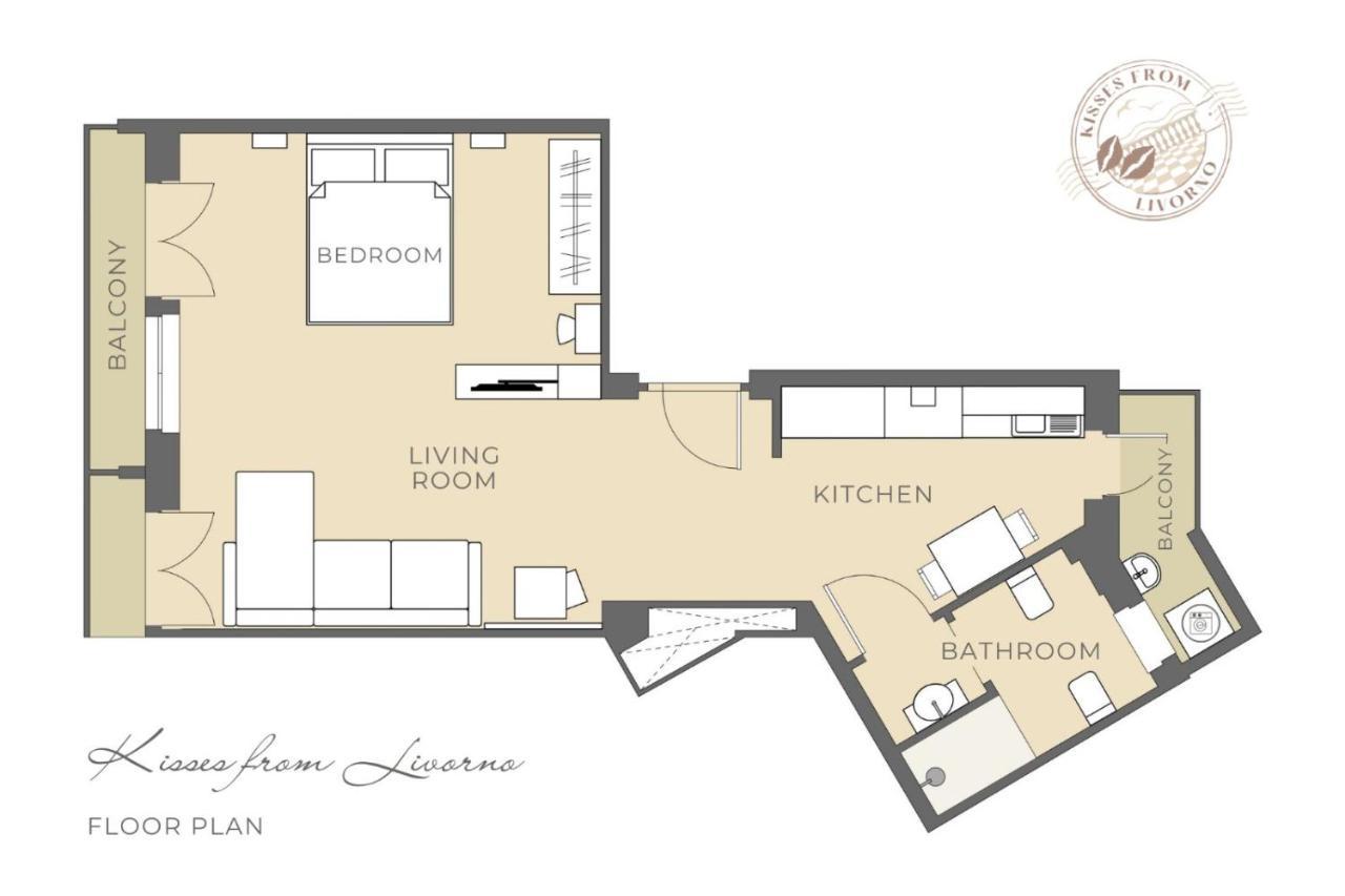 Kisses From Livorno Open Space Apartment - No Pets Allowed Exterior foto
